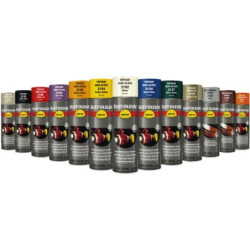 BOMBE PEINTURE HARD HAT BLANC MAT RUST OLEUM 2190