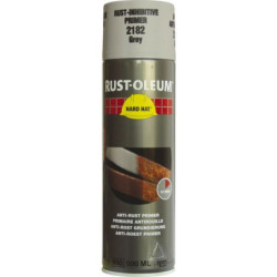 BOMBE PEINTURE HARD HAT PRIMAIRE BRUN RUST OLEUM