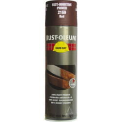 BOMBE PEINTURE HARD HAT PRIMAIRE GRIS RUST OLEU