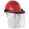 Écran de protection avec monture pour casque de chantier