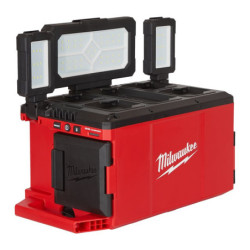 Projecteur de chantier M18 POALC-0 PACKOUT Hybride 18V / 220V 3000 lumens