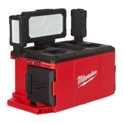Projecteur de chantier M18 POALC-0 PACKOUT Hybride 18V / 220V 3000 lumens