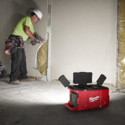 Projecteur de chantier M18 POALC-0 PACKOUT Hybride 18V / 220V 3000 lumens