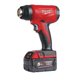 Pistolet air décapeur 18V 2x 5AH M18 BHG-502C