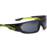 Lunette bi-matière noir et jaune fumé MERPSF