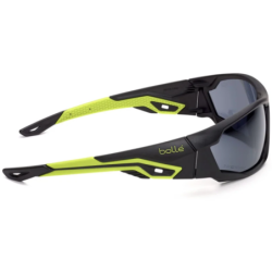 Lunette bi-matière noir et jaune fumé MERPSF
