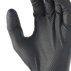 Gant jetable nitrile picot boîte 50