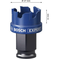 Scie trépan EXPERT carbure précis métal 27mm