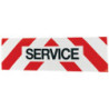 Plaque adhésive 50 x 15 cm « Service »
