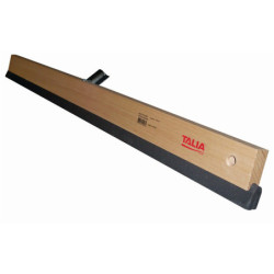 Raclette en caoutchouc avec monture bois 60 cm