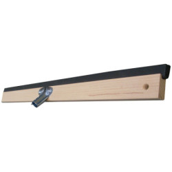 Raclette en caoutchouc avec monture bois 45 cm