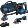 Combo kit 3 BOSCH 3 outils 18V GSR18V-45 + GBH18V22 + GWS18V-8