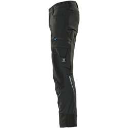 Pantalon genouillère strech noir