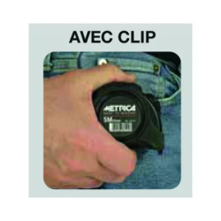 MESURE 8MX25MM ALL BLACK METRICA 38148D