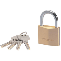 CADENAS LAITON ANSE ACIER CREMENTE 6 GOUPILLES