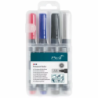 MARQUEUR PERMANENT OGIVE 520 LOT DE 4 PICA