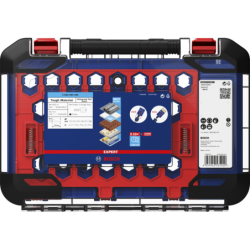 Coffret Bosch 6 trépans EXPERT Carbure métal et matériaux dents fines 22 à 68mm