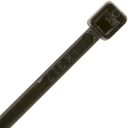 Collier cablage polyam 2,5x098mm noir sac de 100