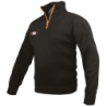 PULL COL ZIPPE AVEC MEMBRANE NOIRE STOPRC