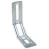 Equerre nervurée pan coupé 145x80x30x1,5mm
