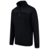 PULL COL MONTANT ZIPPE TOBAGO NOIR