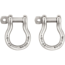Manille pour selette podium lot de 2 PETZL