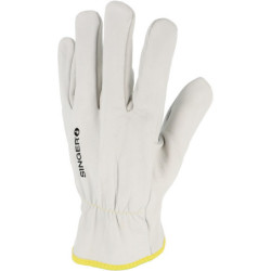 Gant cuir fleur serrage main 50FKV