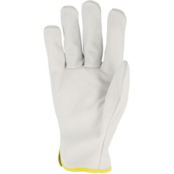 Gant cuir fleur serrage main 50FKV