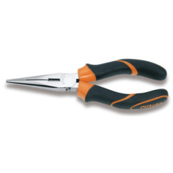Pince à becs demi-ronds longs striés 1166BM 160mm