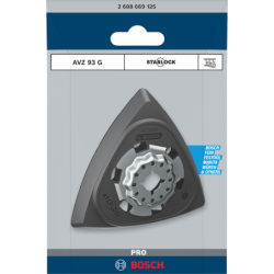 Plateau de ponçage E-CUT Bosch AVZ 93 G pour outils oscillants multi-fonctions