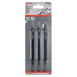 Lames de scie sauteuse T344D blister de 3