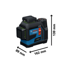Laser ligne vert Bosch GLL 12v-100-33 CG L-boxx