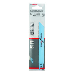 Lame de scie sabre métal S922BF 150mm blister de 5