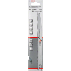 Lame scie sabre bois S2345 blister de 5