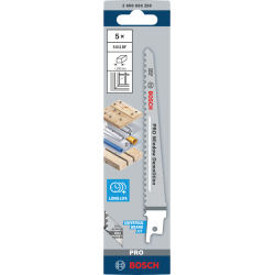Lame scie sabre bois/métal S611DF blister de 5