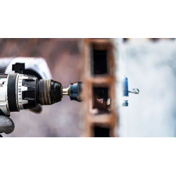 Adaptateur powerchange 6 pans et foret CARB