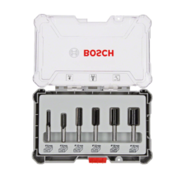 Kit de fraises droites PRO emmanchement 8mm 6 pièces