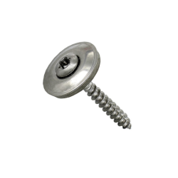 Vis faîtage 4.5x80/60mm A2 et rondelle EDPM diamètre 20 boîte de 50