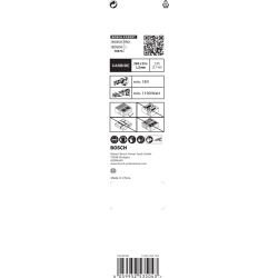 Lame scie sabre EXPERT carbure brique 240mm S1543HM blister de 1