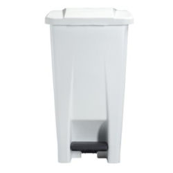 Poubelle plastique 60l à pédale