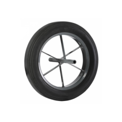 ROUE BROUETTE PLEINE CORNIERE D400 PF 145